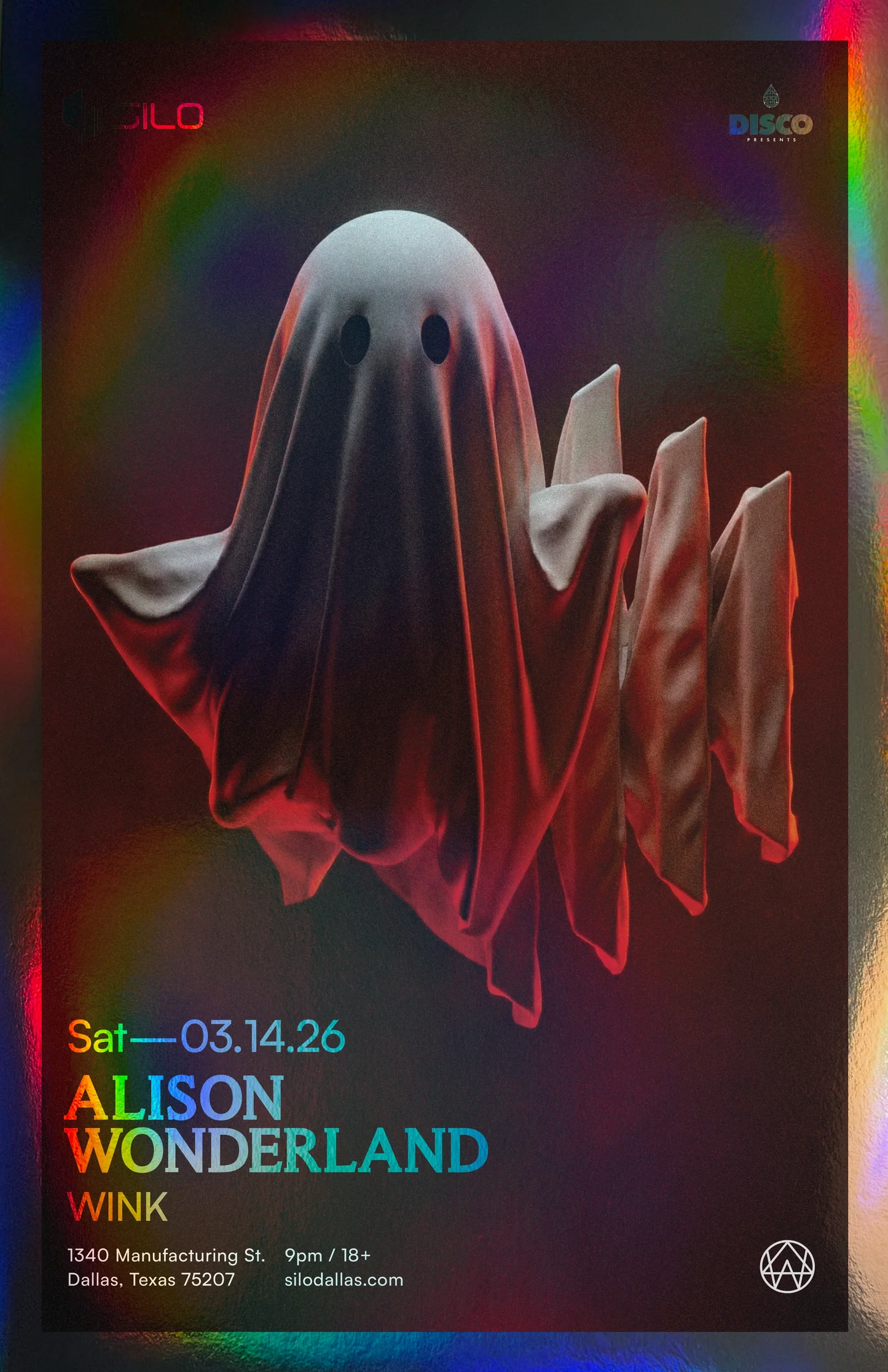 Alison Wonderland concert tour poster 2026
